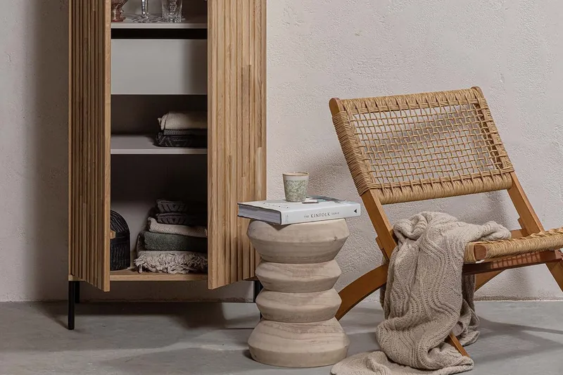 Alois Klappstol Utomhus - Beige - Utemöbler & utemiljö - Utestol & trädgårdsstol - Utefåtölj & loungefåtölj