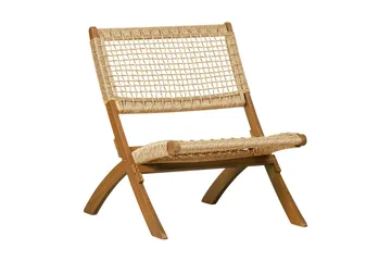 Alois Klappstol Utomhus - Beige - Utemöbler & utemiljö - Utestol & trädgårdsstol - Utefåtölj & loungefåtölj