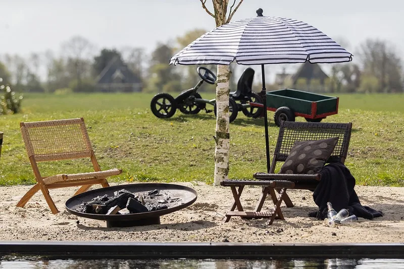 Alois Klappstol Utomhus - Beige - Utemöbler & utemiljö - Utestol & trädgårdsstol - Utefåtölj & loungefåtölj