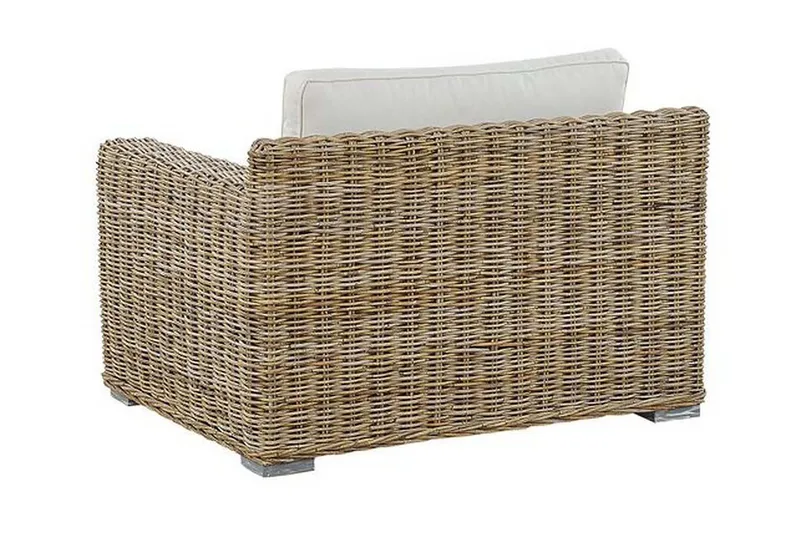 Apriliana Utefåtölj - Konstrotting/Ljusbrun - Utemöbler & utemiljö - Utestol & trädgårdsstol - Utefåtölj & loungefåtölj