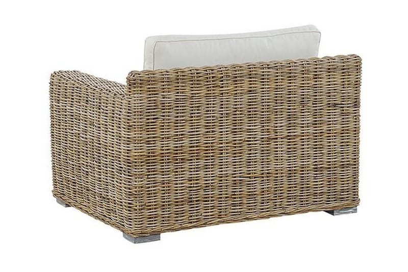 Apriliana Utefåtölj - Konstrotting/Ljusbrun - Utemöbler & utemiljö - Utestol & trädgårdsstol - Utefåtölj & loungefåtölj