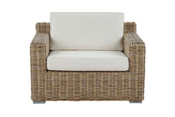 Apriliana Utefåtölj - Konstrotting/Ljusbrun - Utemöbler & utemiljö - Utestol & trädgårdsstol - Utefåtölj & loungefåtölj