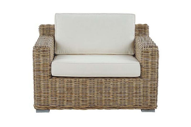 Apriliana Utefåtölj - Konstrotting/Ljusbrun - Utemöbler & utemiljö - Utestol & trädgårdsstol - Utefåtölj & loungefåtölj