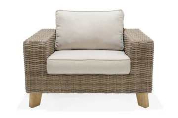 Barbados Utefåtölj - Beige - Utemöbler & utemiljö - Utestol & trädgårdsstol - Utefåtölj & loungefåtölj