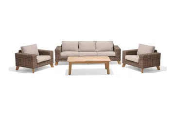 Barbados Utefåtölj - Beige - Utemöbler & utemiljö - Utestol & trädgårdsstol - Utefåtölj & loungefåtölj