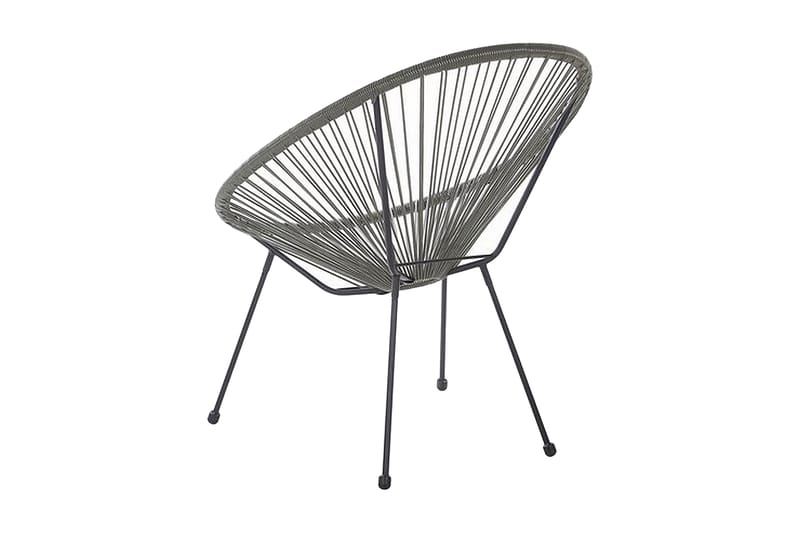 Cayaco Utestol 2-pack - Konstrotting/Mörkgrå - Utemöbler & utemiljö - Utestol & trädgårdsstol - Utefåtölj & loungefåtölj