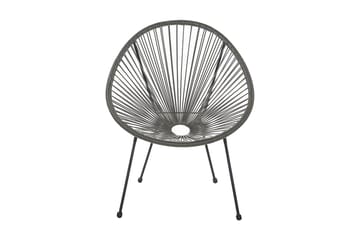 Cayaco Utestol 2-pack - Konstrotting/Mörkgrå - Utemöbler & utemiljö - Utestol & trädgårdsstol - Utefåtölj & loungefåtölj