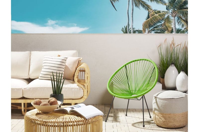 Cayaco Utestol - Konstrotting/Grön - Utemöbler & utemiljö - Utestol & trädgårdsstol - Utefåtölj & loungefåtölj