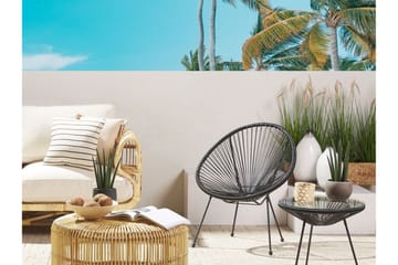 Cayaco Utestol - Konstrotting/Svart - Utemöbler & utemiljö - Utestol & trädgårdsstol - Utefåtölj & loungefåtölj