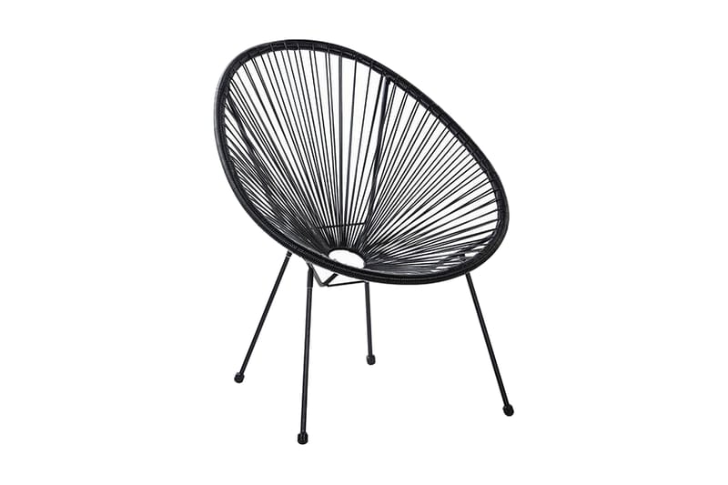 Cayaco Utestol, Konstrotting/Svart