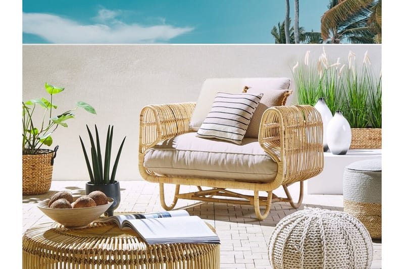 Dolcedo Utefåtölj - Rotting/Beige - Utemöbler & utemiljö - Utestol & trädgårdsstol - Utefåtölj & loungefåtölj