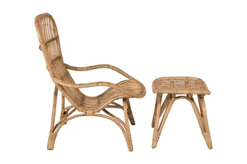 Ella Utefåtölj med Dyna - Trä/natur - Utemöbler & utemiljö - Utestol & trädgårdsstol - Utefåtölj & loungefåtölj