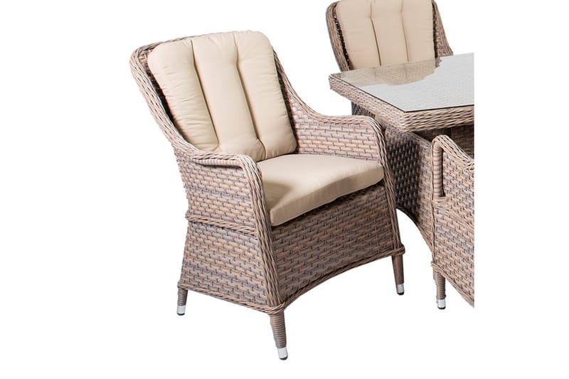 Fåtolj Eden 73x59xH95 cm Beige - Utemöbler & utemiljö - Utestol & trädgårdsstol - Utefåtölj & loungefåtölj