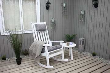 Gungstol Utomhus Ellabell - Vit - Utemöbler & utemiljö - Utestol & trädgårdsstol - Utefåtölj & loungefåtölj
