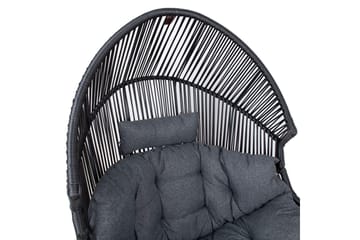 Helsinki Fåtolj Svart - Utemöbler & utemiljö - Utestol & trädgårdsstol - Utefåtölj & loungefåtölj