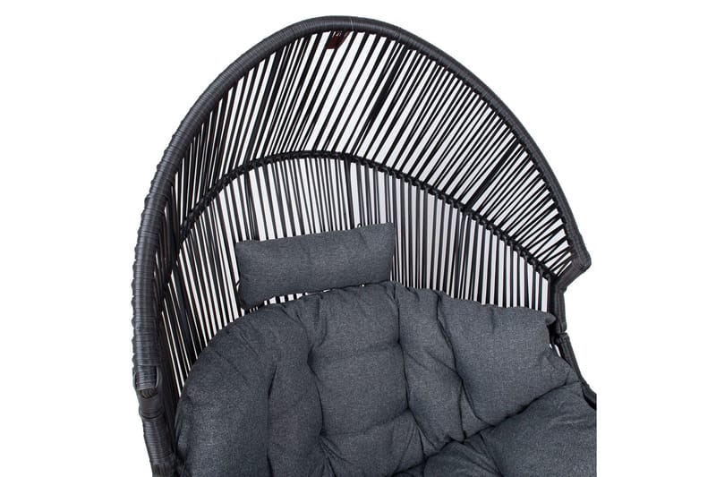 Helsinki Fåtolj Svart - Utemöbler & utemiljö - Utestol & trädgårdsstol - Utefåtölj & loungefåtölj