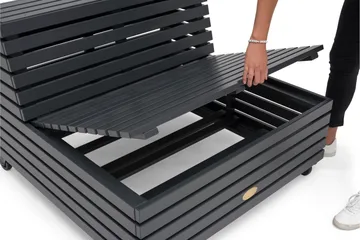 Hillerstorp Bara Vara Utefåtölj Grå - Hillerstorp - Utemöbler & utemiljö - Utestol & trädgårdsstol - Utefåtölj & loungefåtölj