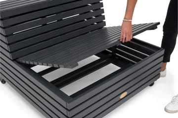 Hillerstorp Bara Vara Utefåtölj Grå - Hillerstorp - Utemöbler & utemiljö - Utestol & trädgårdsstol - Utefåtölj & loungefåtölj