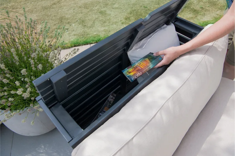 Hillerstorp Bara Vara Utefåtölj Grå - Hillerstorp - Utemöbler & utemiljö - Utestol & trädgårdsstol - Utefåtölj & loungefåtölj