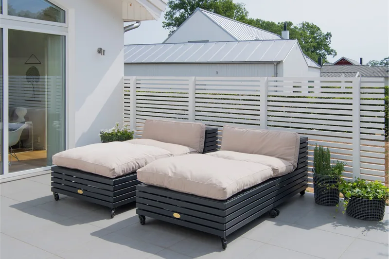 Hillerstorp Bara Vara Utefåtölj Grå - Hillerstorp - Utemöbler & utemiljö - Utestol & trädgårdsstol - Utefåtölj & loungefåtölj