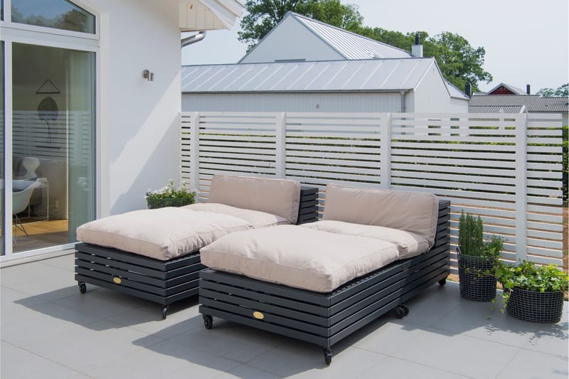 Hillerstorp Bara Vara Utefåtölj Grå - Hillerstorp - Utemöbler & utemiljö - Utestol & trädgårdsstol - Utefåtölj & loungefåtölj