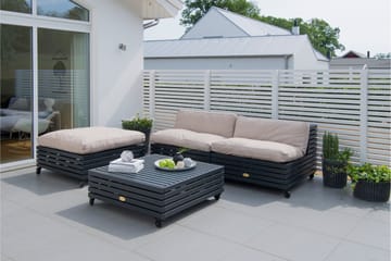 Hillerstorp Bara Vara Utefåtölj Grå - Hillerstorp - Utemöbler & utemiljö - Utestol & trädgårdsstol - Utefåtölj & loungefåtölj