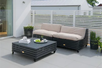 Hillerstorp Bara Vara Utefåtölj Grå - Hillerstorp - Utemöbler & utemiljö - Utestol & trädgårdsstol - Utefåtölj & loungefåtölj