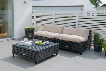 Hillerstorp Bara Vara Utefåtölj Grå - Hillerstorp - Utemöbler & utemiljö - Utestol & trädgårdsstol - Utefåtölj & loungefåtölj