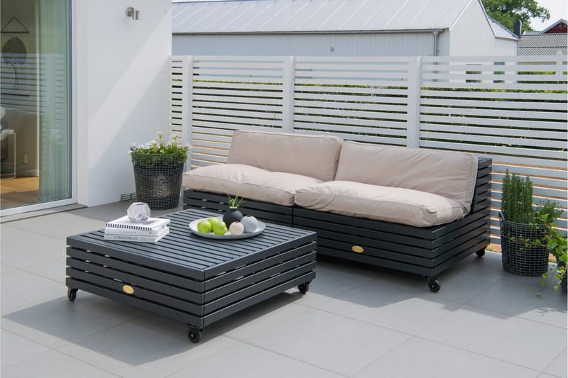 Hillerstorp Bara Vara Utefåtölj Grå - Hillerstorp - Utemöbler & utemiljö - Utestol & trädgårdsstol - Utefåtölj & loungefåtölj