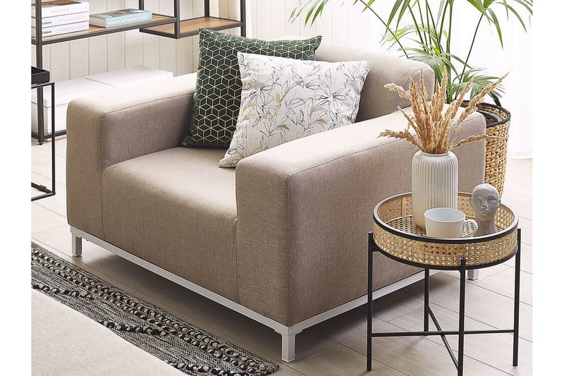 Hughen Utefåtölj 2-pack - Beige - Utemöbler & utemiljö - Utestol & trädgårdsstol - Utefåtölj & loungefåtölj