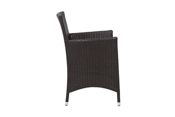 Italy Trädgårdsstol 2 St - Brun - Utemöbler & utemiljö - Utestol & trädgårdsstol - Utefåtölj & loungefåtölj