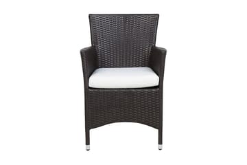 Italy Trädgårdsstol 2 St - Brun - Utemöbler & utemiljö - Utestol & trädgårdsstol - Utefåtölj & loungefåtölj