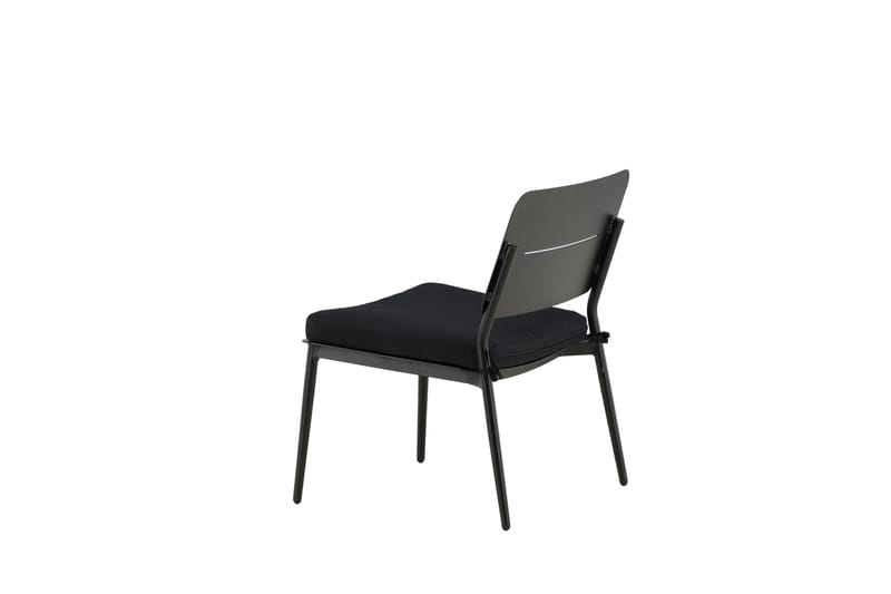 Lina Loungestol Utomhus med Dyna Svart - Venture Home - Utemöbler & utemiljö - Utestol & trädgårdsstol - Utefåtölj & loungefåtölj