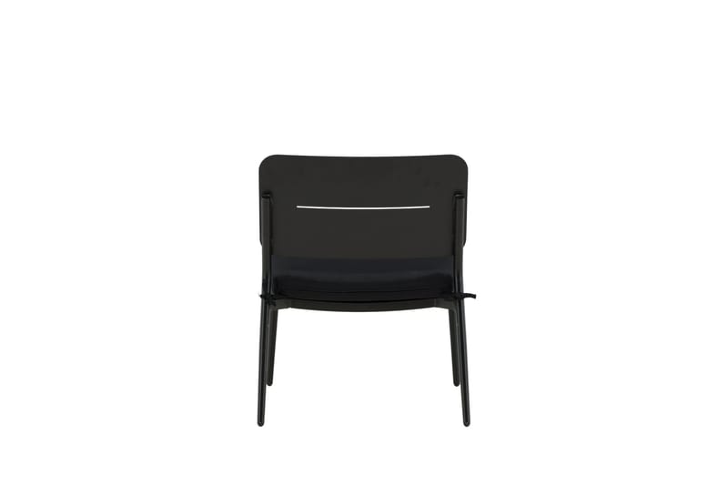 Lina Loungestol Utomhus med Dyna Svart - Venture Home - Utemöbler & utemiljö - Utestol & trädgårdsstol - Utefåtölj & loungefåtölj