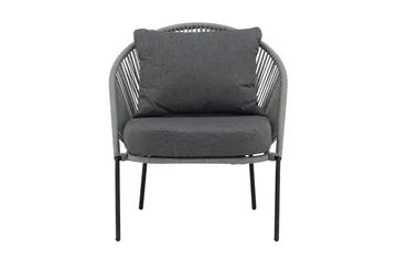 Lindos Utefåtölj - Grå - Utemöbler & utemiljö - Utestol & trädgårdsstol - Utefåtölj & loungefåtölj