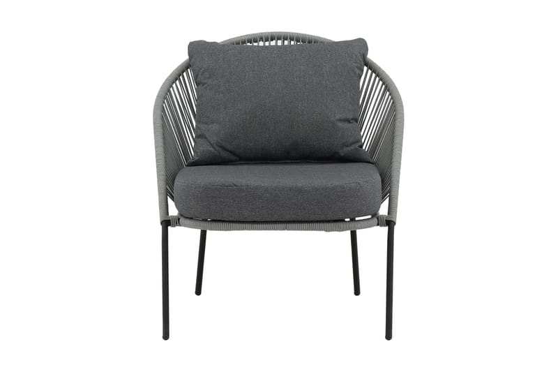 Lindos Utefåtölj - Grå - Utemöbler & utemiljö - Utestol & trädgårdsstol - Utefåtölj & loungefåtölj