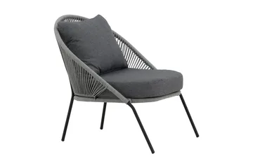 Lindos Utefåtölj - Grå - Utemöbler & utemiljö - Utestol & trädgårdsstol - Utefåtölj & loungefåtölj