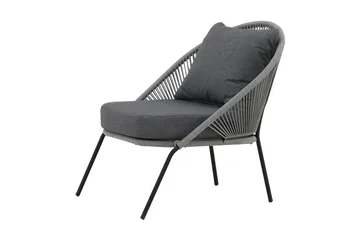 Lindos Utefåtölj - Grå - Utemöbler & utemiljö - Utestol & trädgårdsstol - Utefåtölj & loungefåtölj