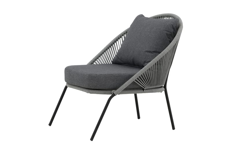 Lindos Utefåtölj - Grå - Utemöbler & utemiljö - Utestol & trädgårdsstol - Utefåtölj & loungefåtölj