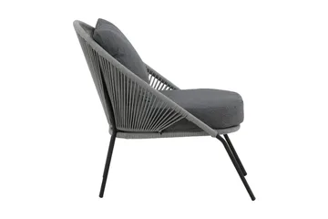 Lindos Utefåtölj - Grå - Utemöbler & utemiljö - Utestol & trädgårdsstol - Utefåtölj & loungefåtölj