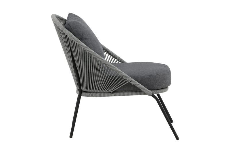 Lindos Utefåtölj - Grå - Utemöbler & utemiljö - Utestol & trädgårdsstol - Utefåtölj & loungefåtölj