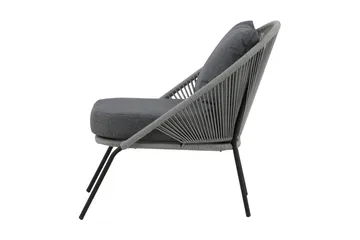 Lindos Utefåtölj - Grå - Utemöbler & utemiljö - Utestol & trädgårdsstol - Utefåtölj & loungefåtölj