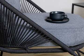 Lindos Utefåtölj Svart - Venture Home - Utemöbler & utemiljö - Utestol & trädgårdsstol - Utefåtölj & loungefåtölj