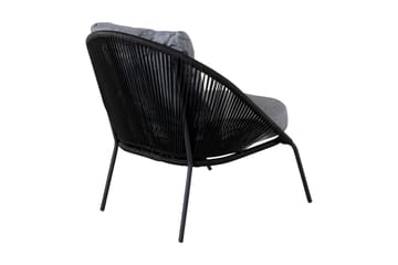 Lindos Utefåtölj Svart - Venture Home - Utemöbler & utemiljö - Utestol & trädgårdsstol - Utefåtölj & loungefåtölj