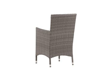 Malin Karmstol Utomhus - Grå - Utemöbler & utemiljö - Utestol & trädgårdsstol - Utefåtölj & loungefåtölj