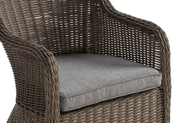 Marcus Light Fåtölj m Dyna - Grå - Utemöbler & utemiljö - Utestol & trädgårdsstol - Utefåtölj & loungefåtölj