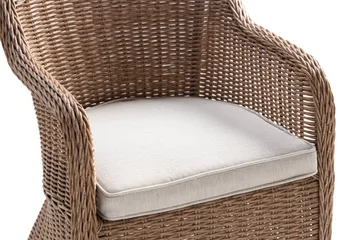 Marcus Light Fåtölj m Dyna - Natur Brun - Utemöbler & utemiljö - Utestol & trädgårdsstol - Utefåtölj & loungefåtölj