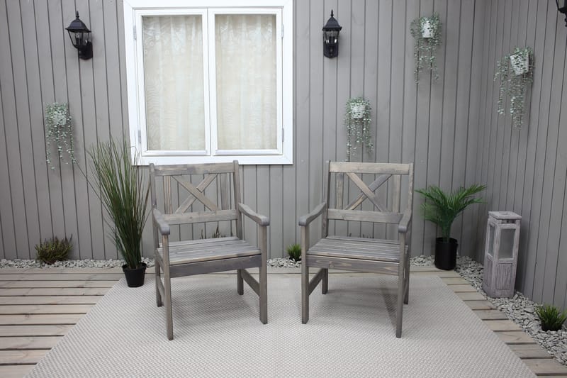 Olivo Utefåtölj - Grå - Utemöbler & utemiljö - Utestol & trädgårdsstol - Utefåtölj & loungefåtölj