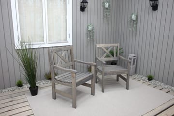 Olivo Utefåtölj - Grå - Utemöbler & utemiljö - Utestol & trädgårdsstol - Utefåtölj & loungefåtölj