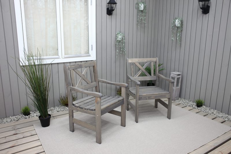 Olivo Utefåtölj - Grå - Utemöbler & utemiljö - Utestol & trädgårdsstol - Utefåtölj & loungefåtölj